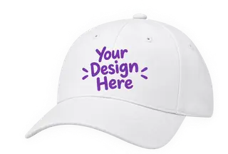 Blank white cap, ready for your design
